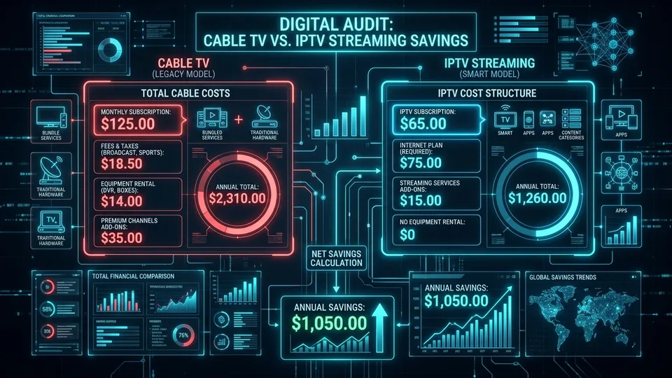 Cord-cutting financial savings